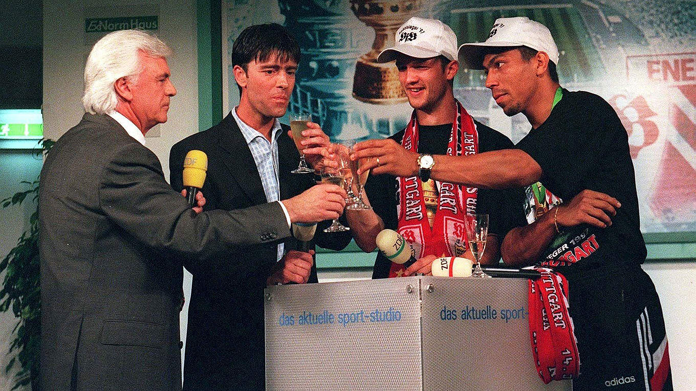 Pokalsieg 1997 Lows Erster Grosser Triumph Dfb Deutscher Fussball Bund E V