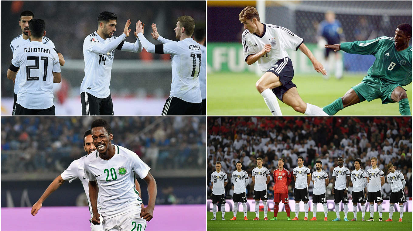 Generalprobe vor der WM: Deutschland empfängt in Leverkusen Saudi-Arabien © Getty Images/Collage DFB