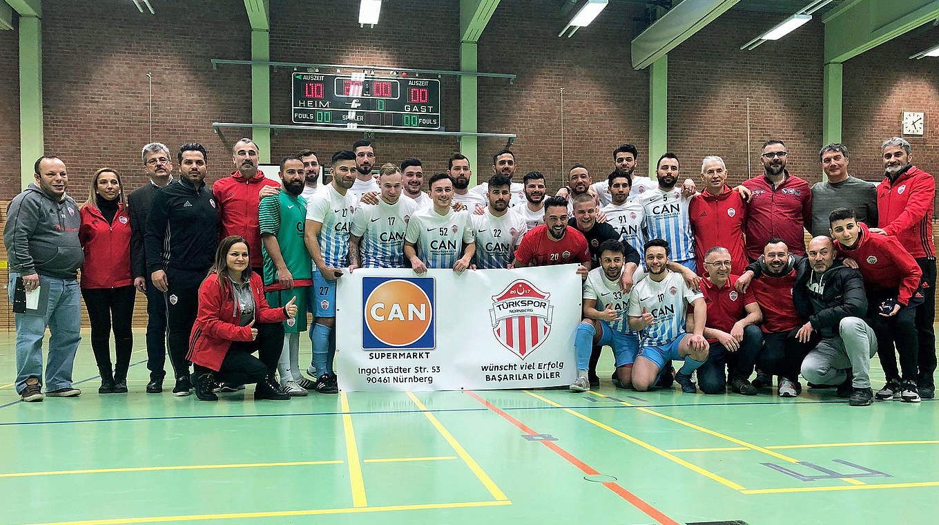 Sieger beim Süddeutschen Futsal-Cup: Türkspor Nürnberg © BFV