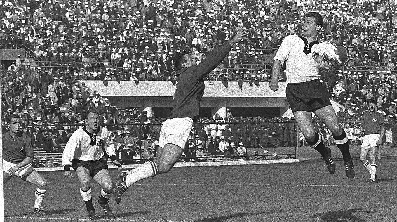 WM 1962 Deutschlands hart erkämpftes 21 gegen die Schweiz DFB