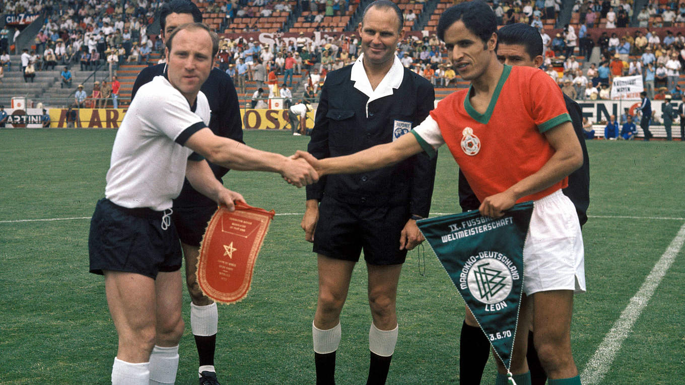 Wm 1970 Muhsamer Auftakt Gegen Marokko Dfb Deutscher Fussball Bund E V