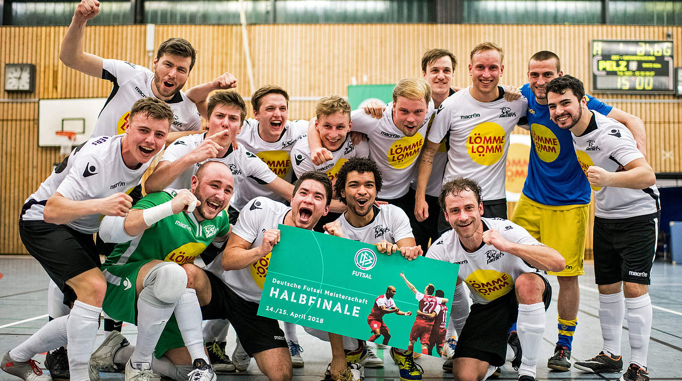 Ticket gebucht: Die Futsal Panthers Köln spielen um den Finaleinzug © 2018 Getty Images
