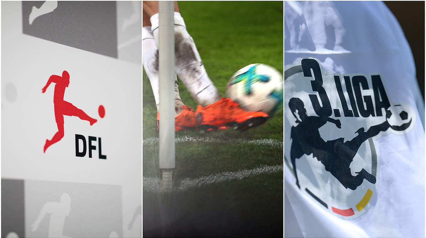 Genau terminiert: die Relegationsspiele zur Bundesliga und 2. Bundesliga © Getty Images/Collage DFB