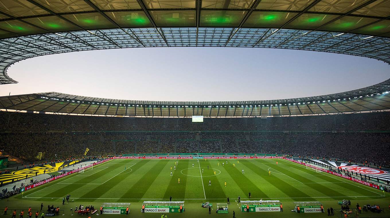 Pokalfinale in Berlin Hier sitzen die Fans DFB