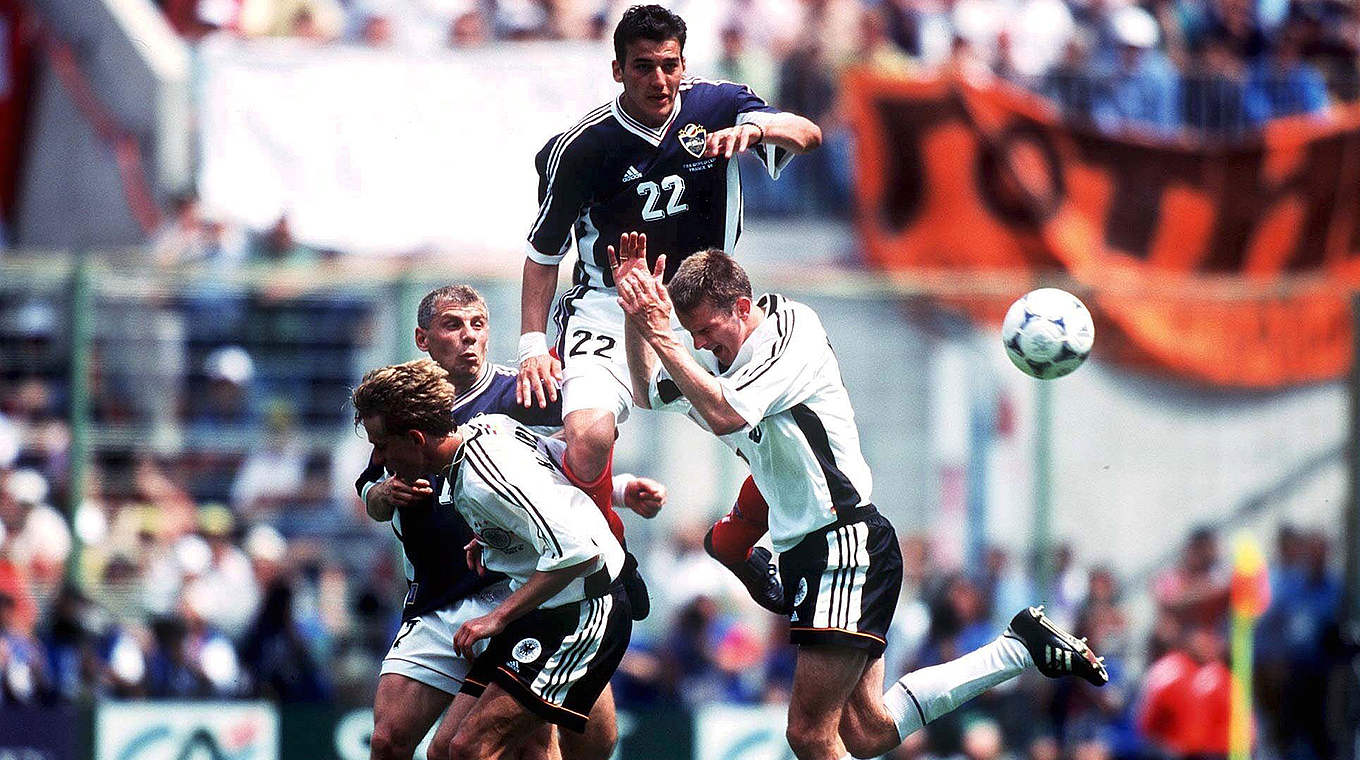 JugoslawienSpiel in Lens Wenn Fußball zur Nebensache wird DFB