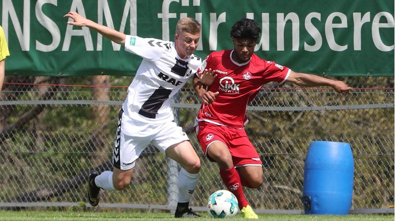 Die Finalisten des DFBVereinspokal der Junioren DFB Deutscher
