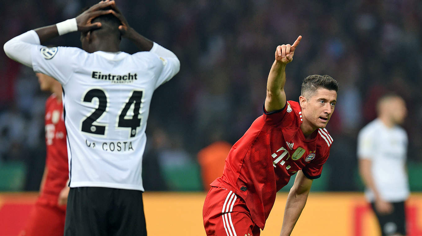 Der Ausgleich: Lewandowski lässt die Bayern hoffen © Getty Images