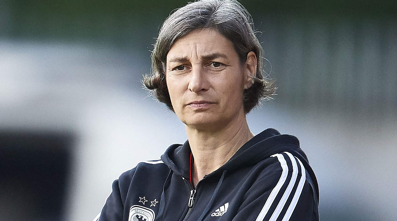 DFB-Trainerin Anouschka Bernhard: "Eine richtig schwere Gruppe" © 2018 Getty Images