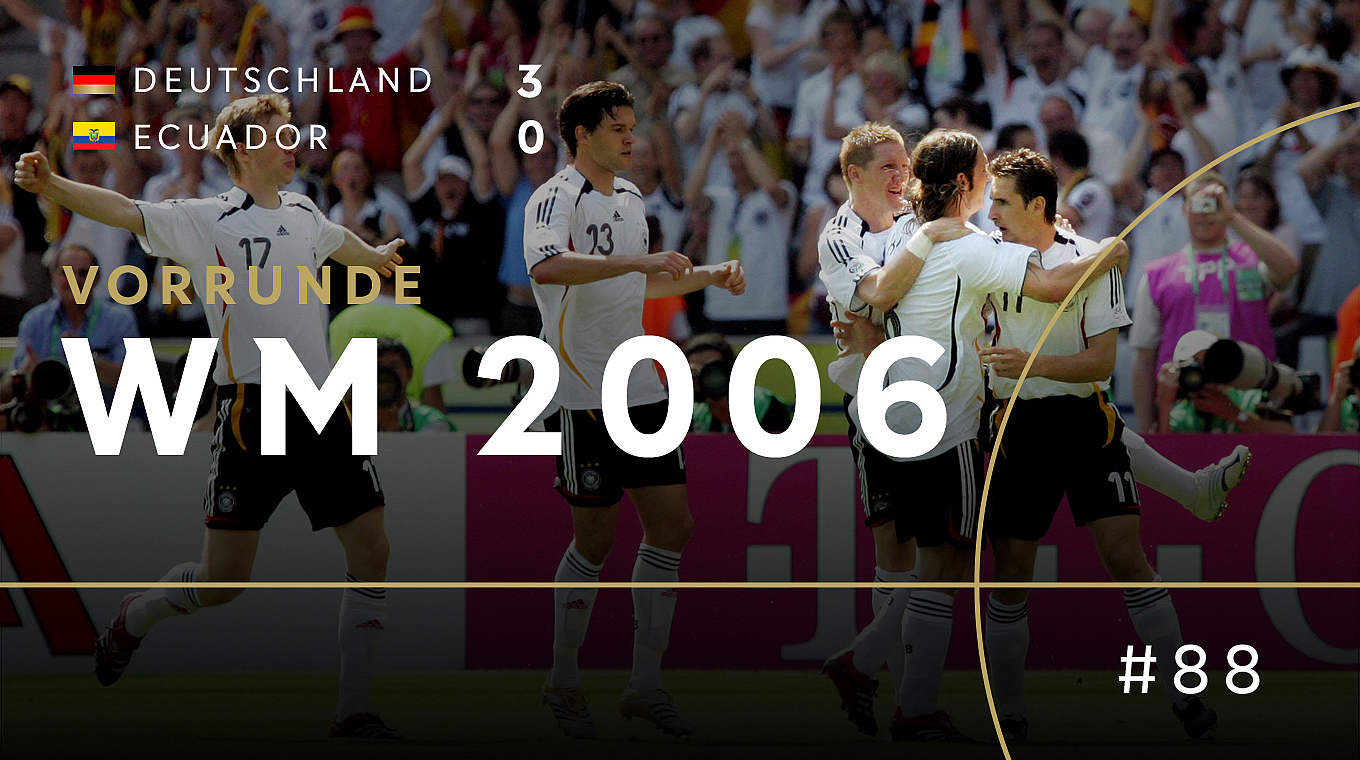 Heim-WM 2006 Perfekte Gruppenphase DFB
