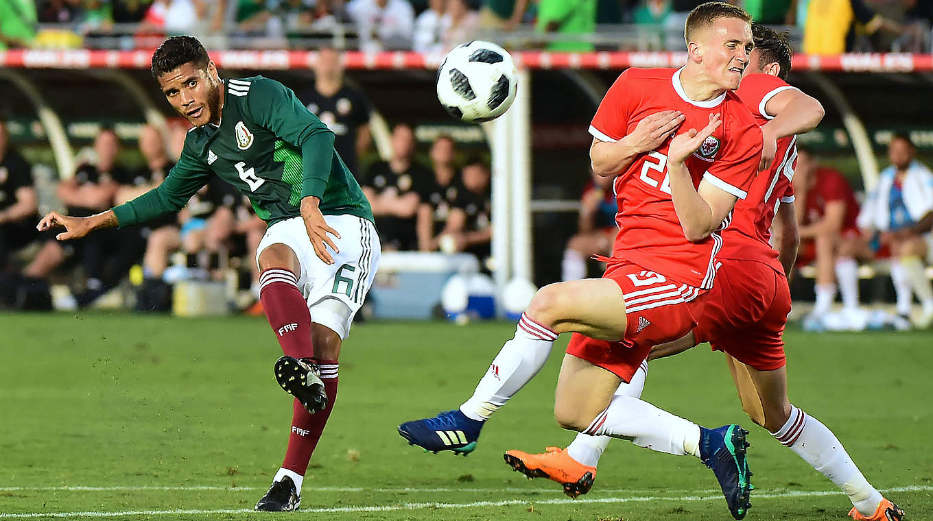 WMGegner Mexiko 00 im Duell mit Wales DFB Deutscher FußballBund