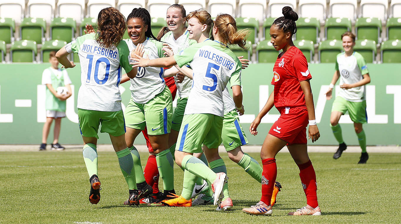 Ohne Niederlage durch das Jahr: Die B-Juniorinnen des VfL Wolfsburg © Getty Images