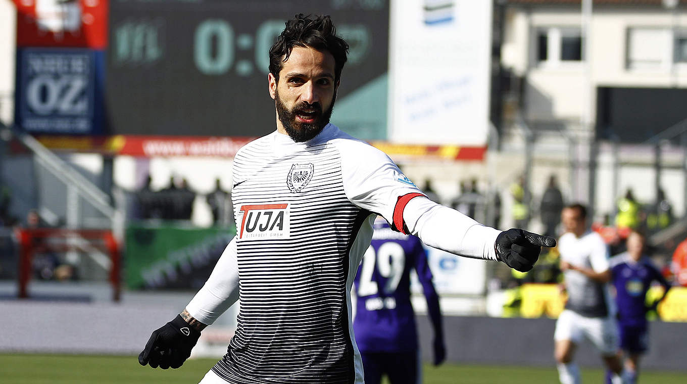 Adriano Grimaldi von Münster nach München DFB Deutscher Fußball