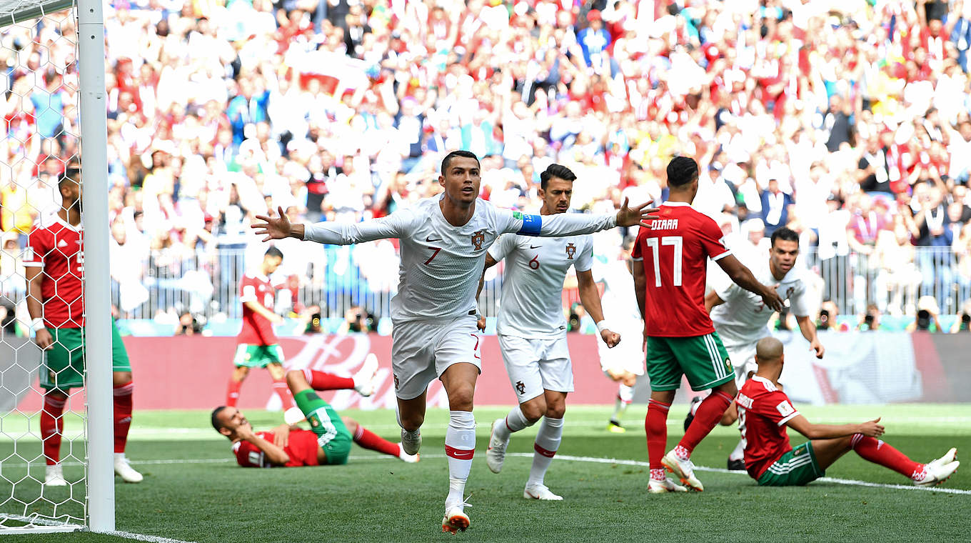 "Es war wunderbar für mich": Cristiano Ronaldo führt Portugal zum Sieg © 2018 Getty Images