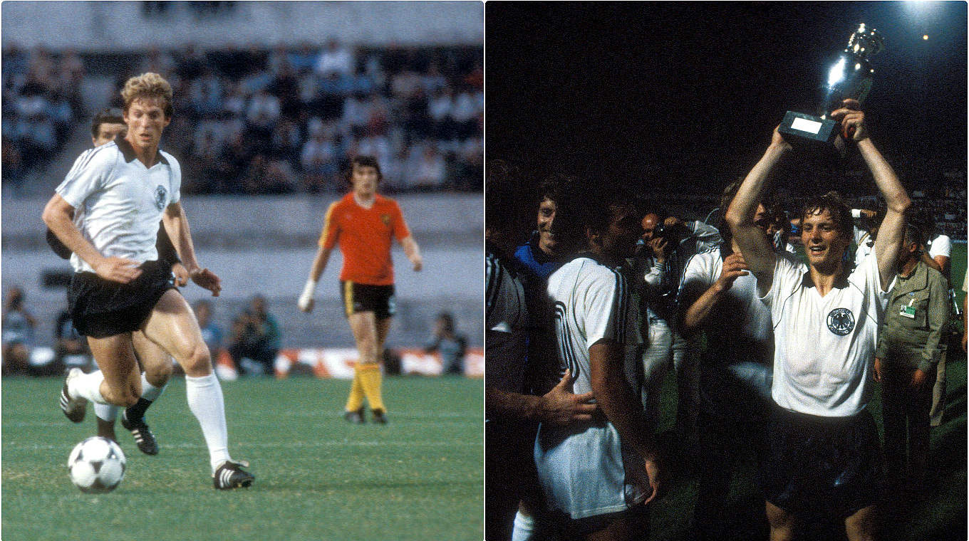 Europameister 1980: Karlheinz Förster und die deutsche Nationalmannschaft © imago/DFB