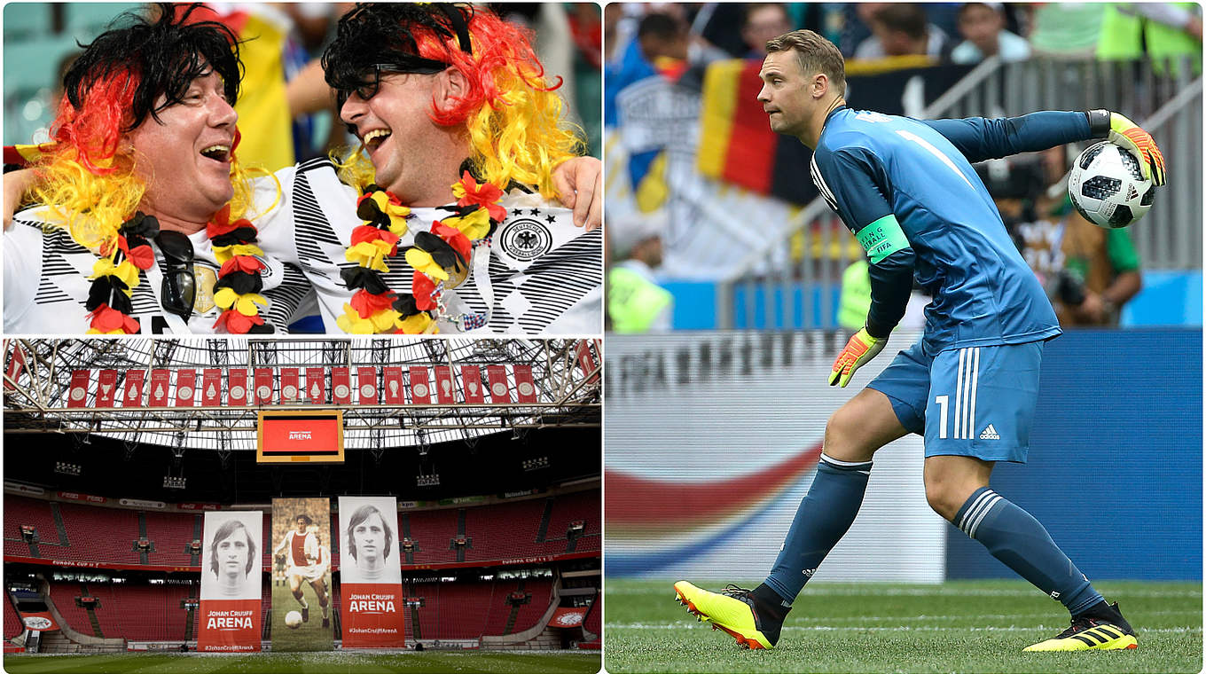 Zweites Spiel der Nations League: Neuer und Co. treffen in Amsterdam auf Holland © Getty Images/imago/Collage DFB