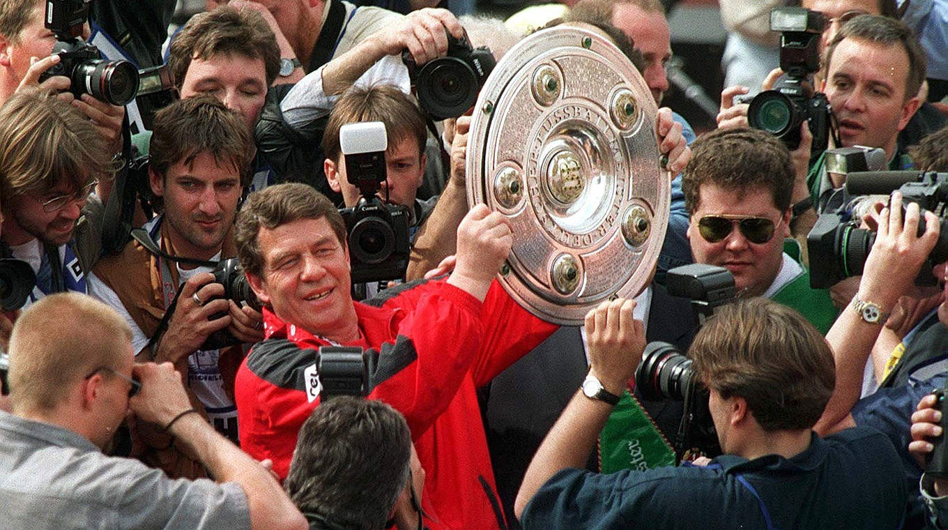 Meister als Aufsteiger: Kaiserslautern schafft unter Otto Rehhagel 1998 die Sensation © Bongarts