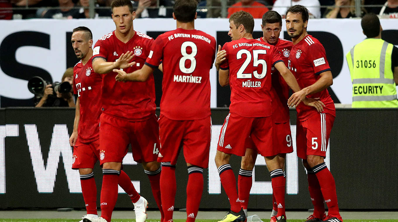 Erster Titel der Saison: Bayern München gewinnt zum dritten Mal in Serie den Supercup © 2018 Getty Images
