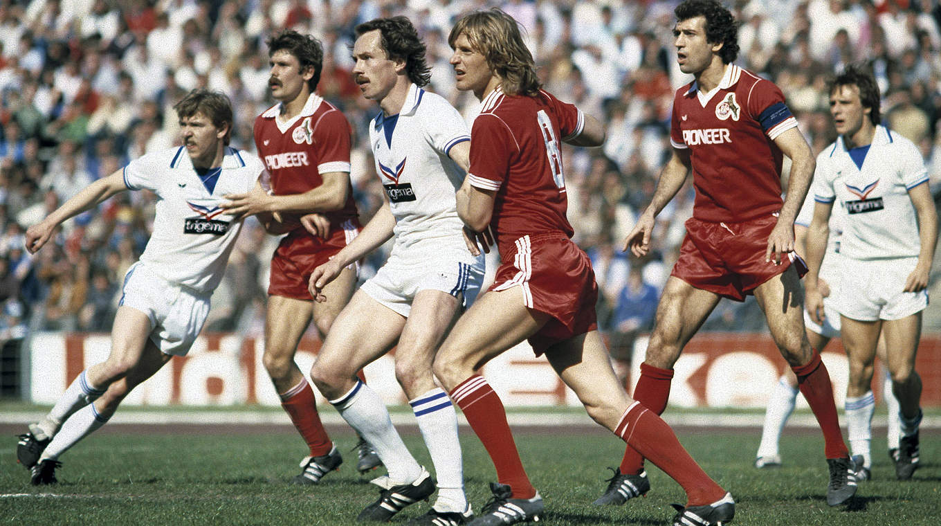 Umkämpftes Duell ums DFB-Pokalfinale 1980: Köln siegt auf Schalke mit 2:0 © imago/Werner Otto