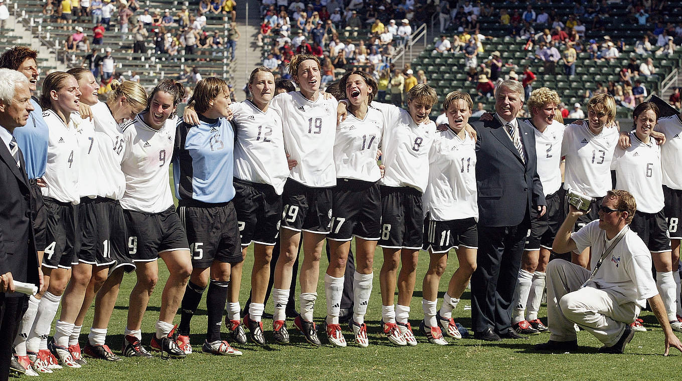 Vor 15 Jahren Deutschlands Frauen erstmals Weltmeister DFB