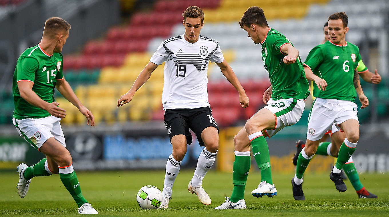 Abschluss der EM-Qualifikation: Die deutsche U 21 empfängt Irland in der Voith-Arena © 2018 Getty Images