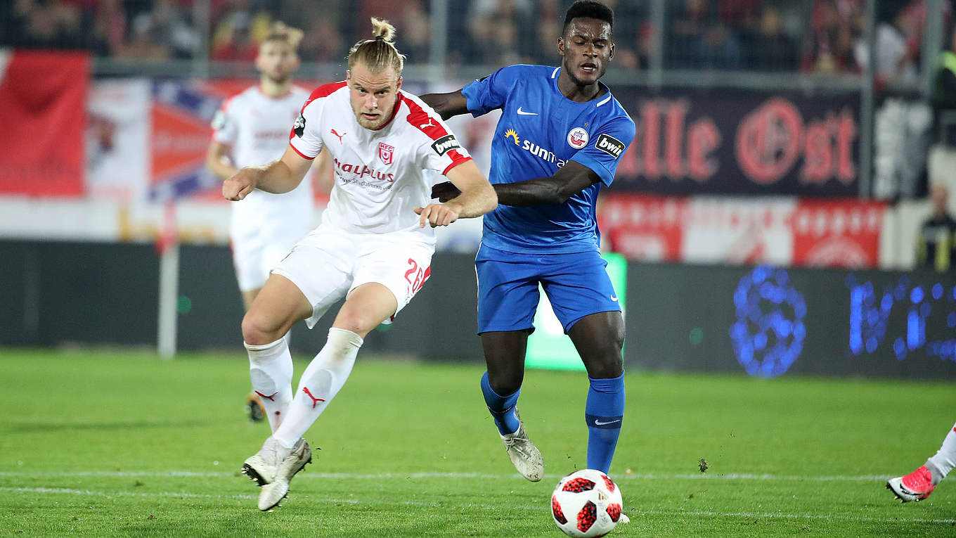 Rostock gewinnt 10 in Halle DFB Deutscher FußballBund e.V.