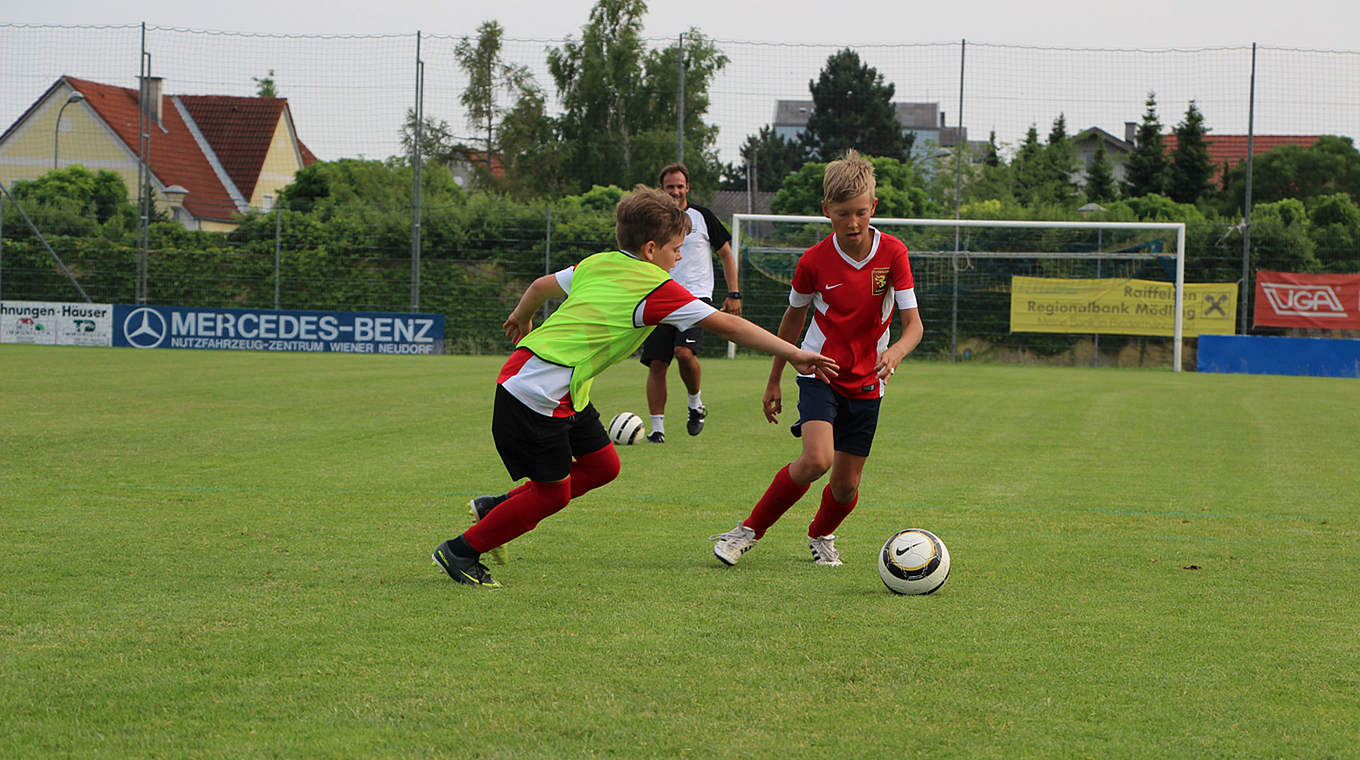 Training online Mutig ins Dribbling DFB Deutscher FußballBund e.V.