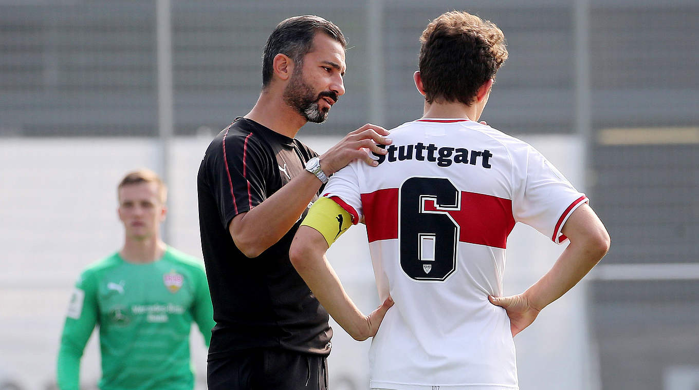 Früher Jugendspieler, heute Jugendtrainer: Murat Isik (l.) © imago/Pressefoto Baumann