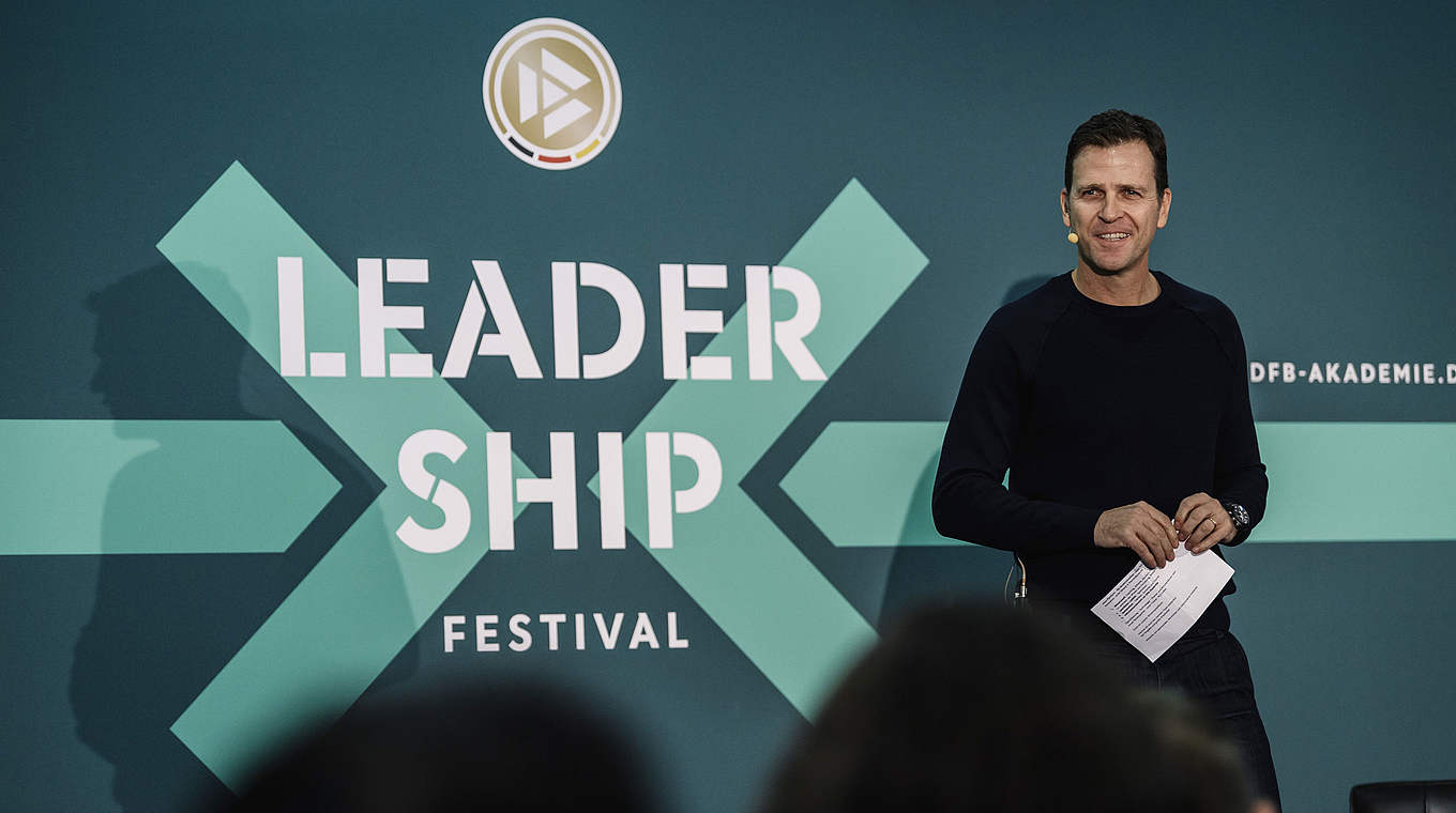 Bierhoff: "Beim Leadership Festival Experten verschiedener Bereiche zusammenbringen" © 2018 Getty Images