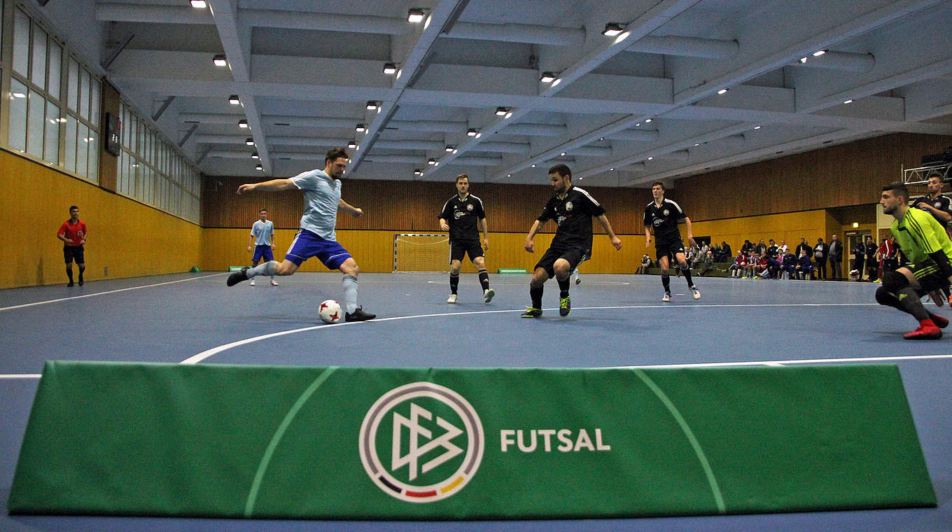 Zum sechsten Mal: DFB-Futsal-Länderpokal in Wedau. © Rüdiger Zinsel