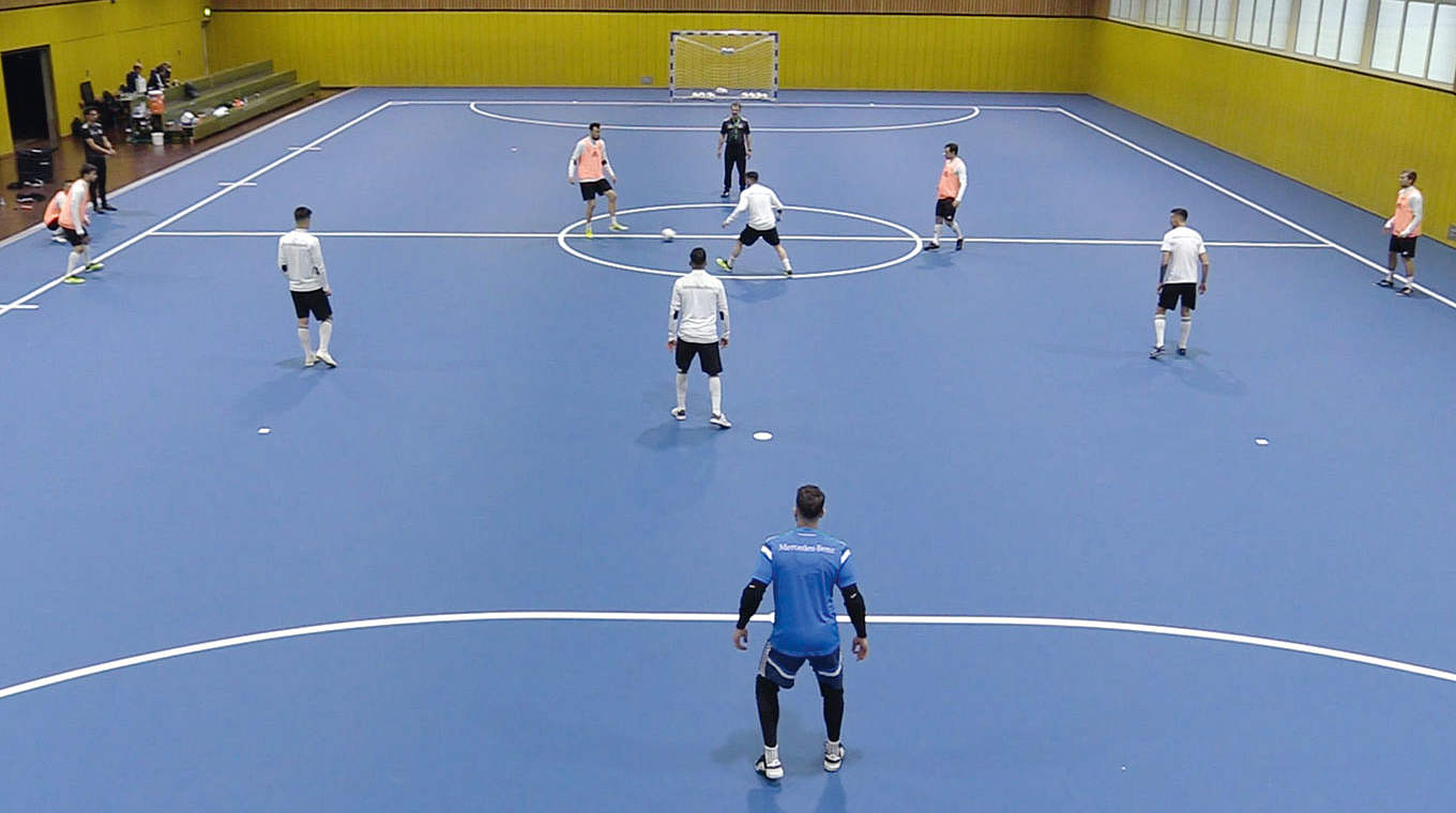 Futsal als Vorbild: Auch Fußballer können sich hier etwas abschauen © DFB