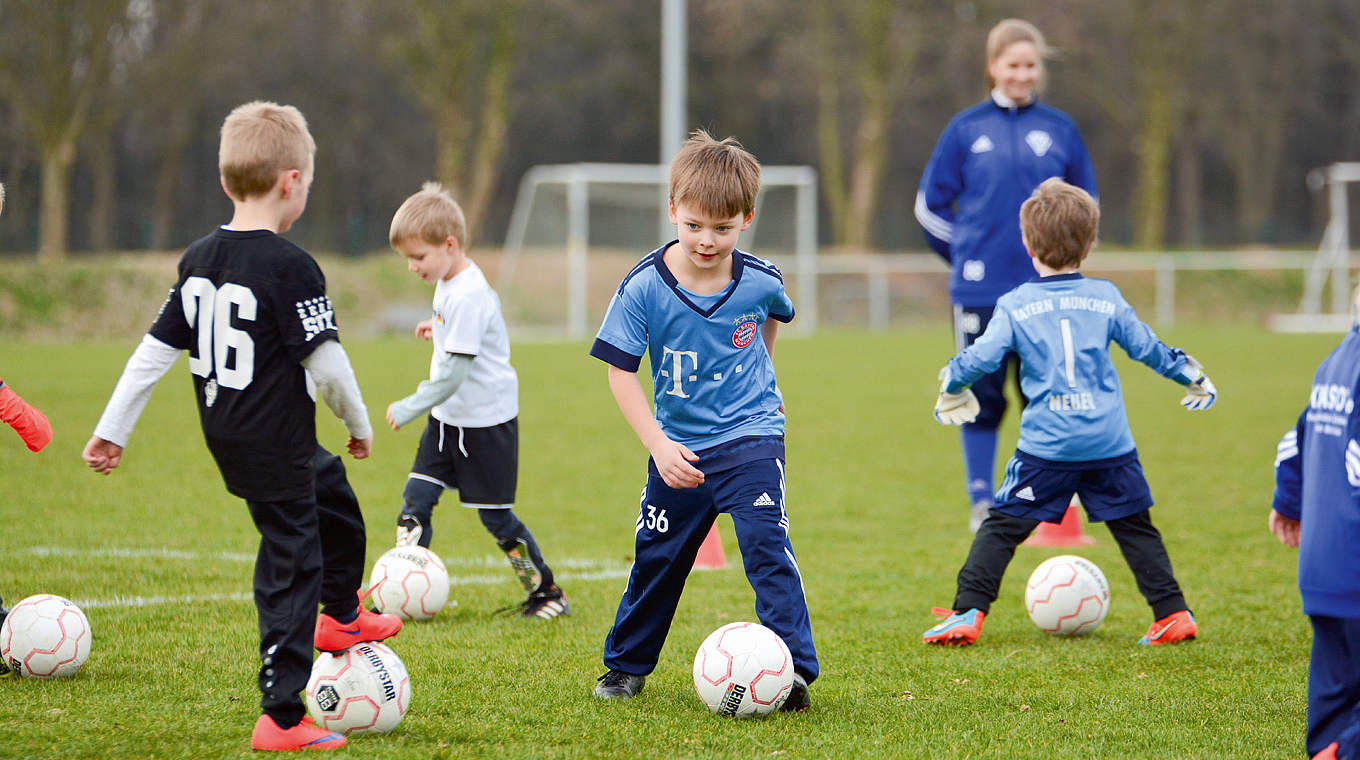 Die besten Spiele fürs Bambini-Training :: DFB - Deutscher Fußball-Bund ...