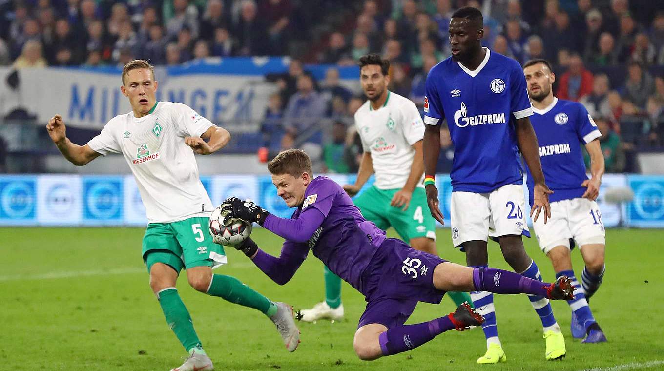 Basler vorm Schalke-Duell: "Sollte Werder ins Endspiel kommen, ist dort alles möglich" © 2018 Getty Images