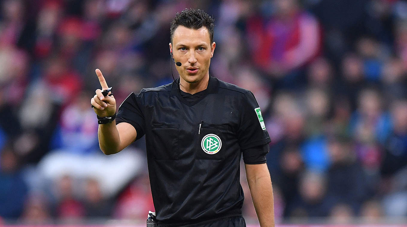 Jablonski pfeift Mainz gegen Freiburg DFB Deutscher FußballBund e.V.