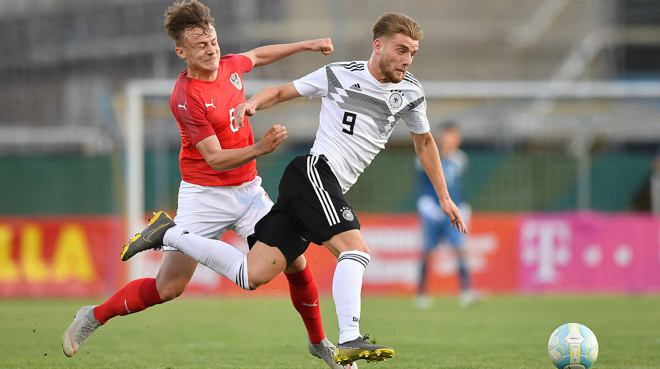 U 18 mit Niederlage in Österreich DFB Deutscher FußballBund e.V.
