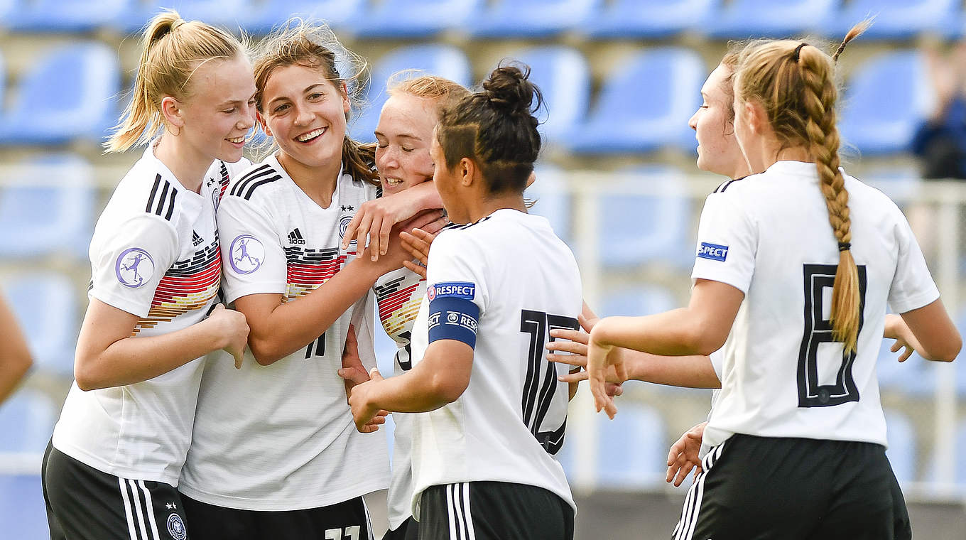 Erste Hürde geschafft: Deutschland zieht bei der EURO in das Halbfinale ein © 2019 Getty Images
