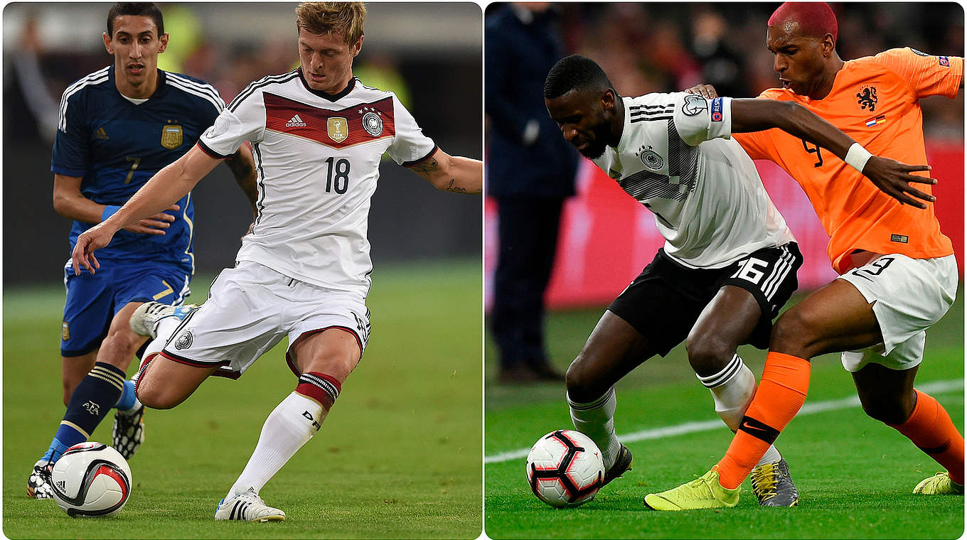 Günstige Tickets für Topspiele: Deutschland trifft auf Niederlande und Argentinien © Getty Images/Collage DFB