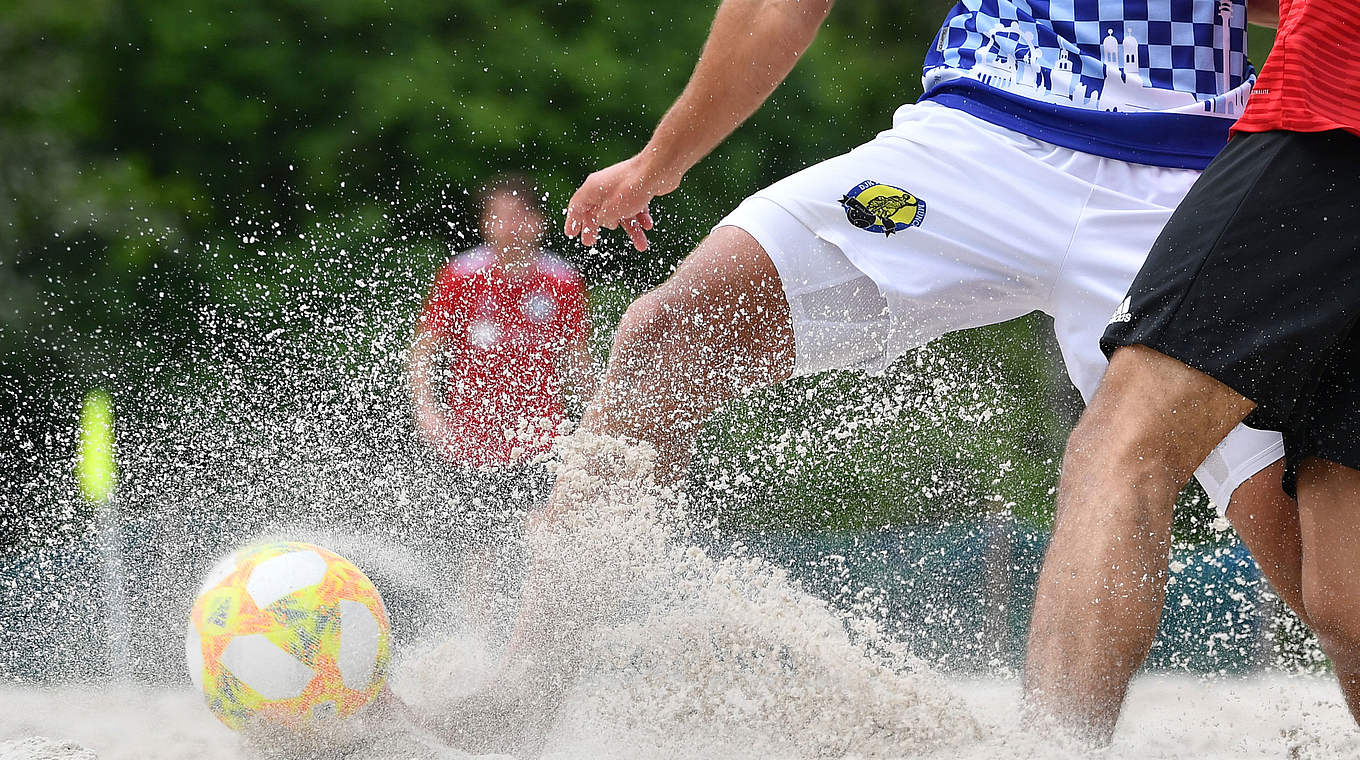 Deutsche BeachsoccerLiga 2. Event in München DFB Deutscher