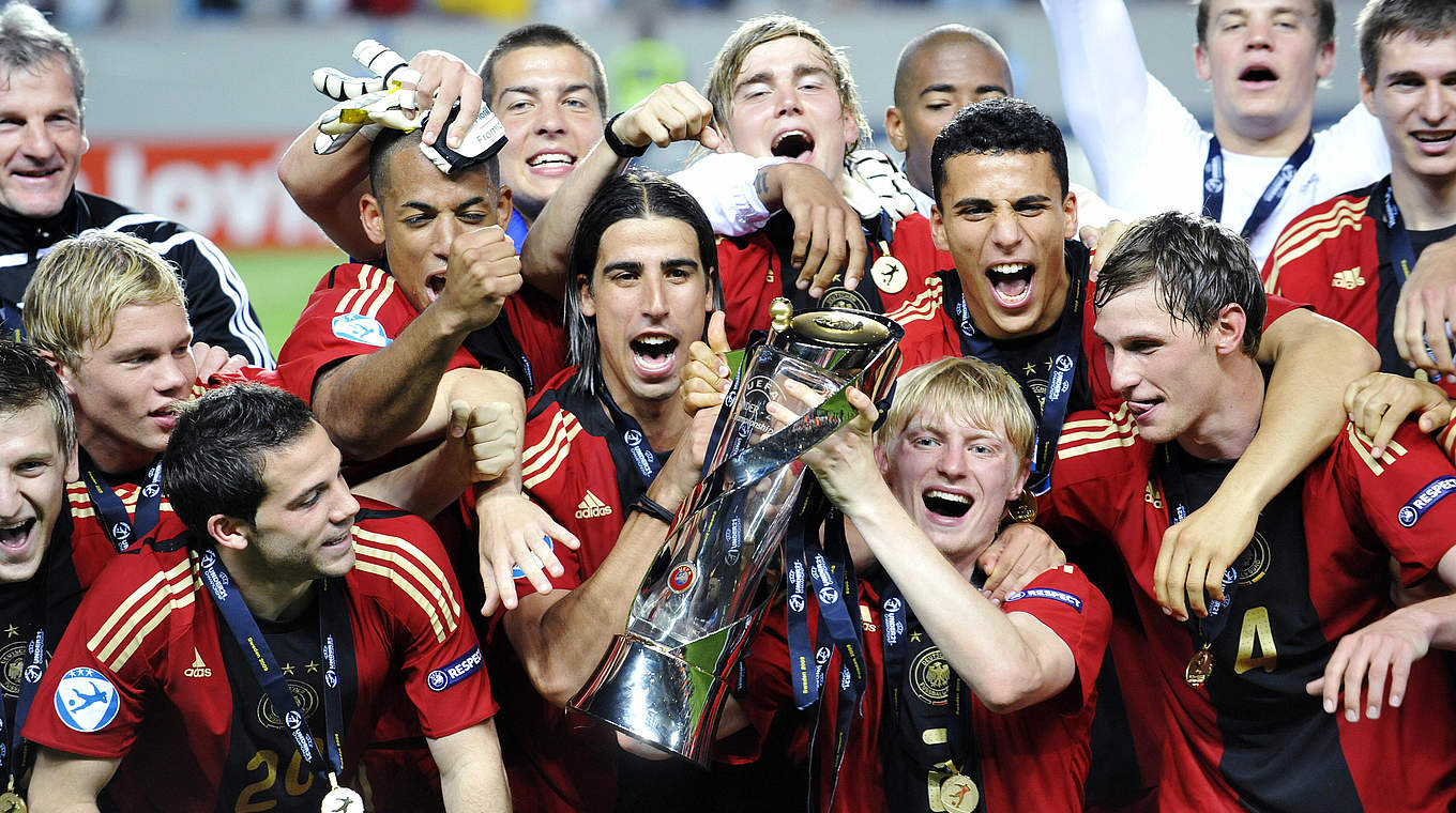 Triumph vor exakt zehn Jahren: Die deutsche U 21 wird 2009 Europameister © Getty Images