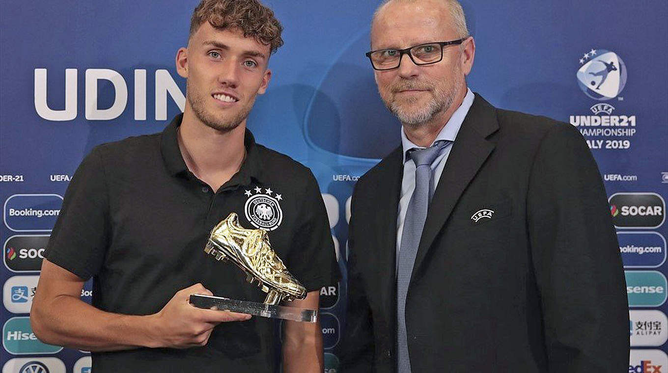 Luca Waldschmidt mit sieben Treffern EMTorschützenkönig DFB