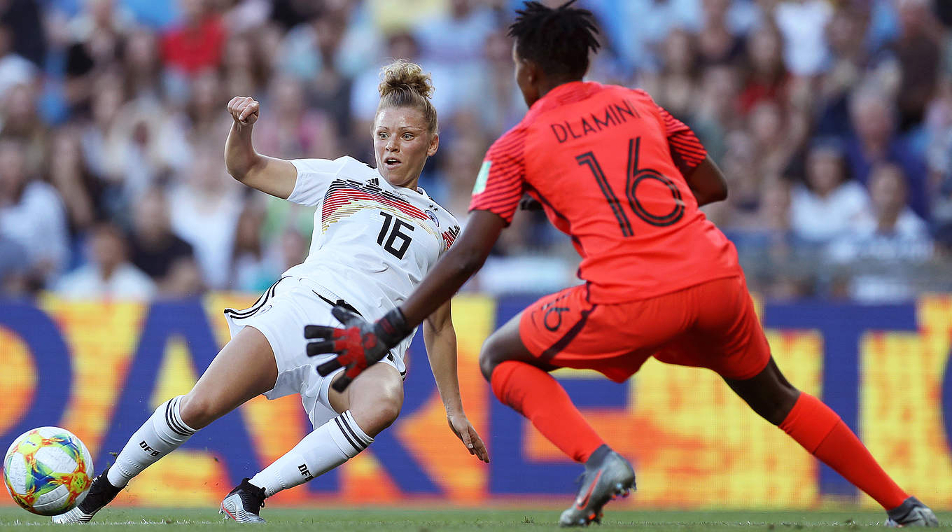 "WM für mich persönlich ein Gewinn": Dallmann (l.) bei der Endrunde in Frankreich © 2019 Getty Images