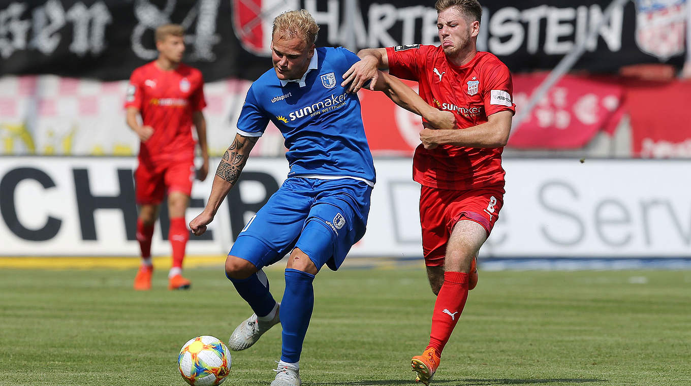 Sören Bertram (l.) schwärmt: "Der 1. FC Magdeburg ist ein außergewöhnlicher Verein" © GettyImages