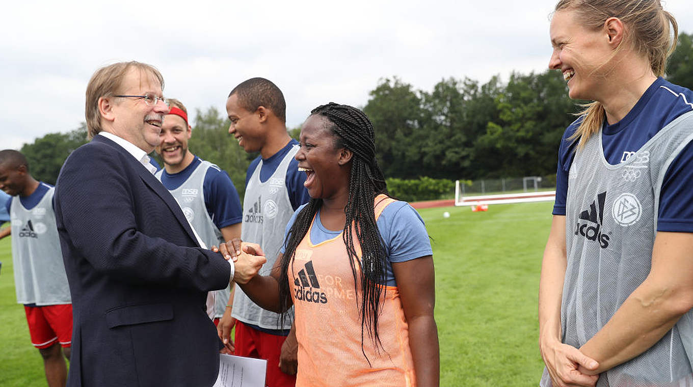 Erklärt die Kraft des Fußballs anhand eines Gleichnisses: DFB-Vizepräsident Rainer Koch © 2019 Getty Images
