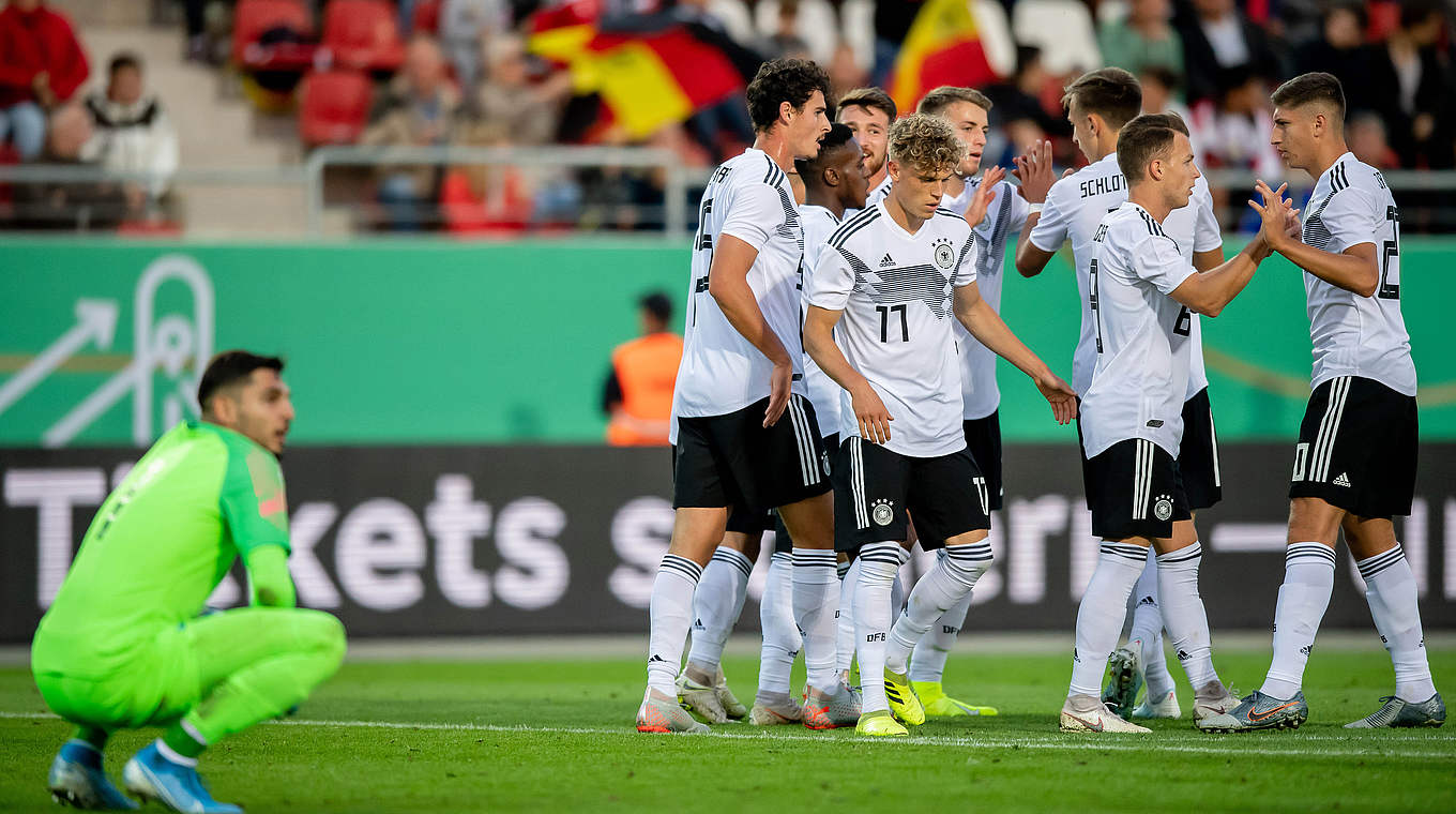 Zwei Tore gegen Griechenland: Neue U 21 zeigt viele gute Ansätze © 2019 Getty Images