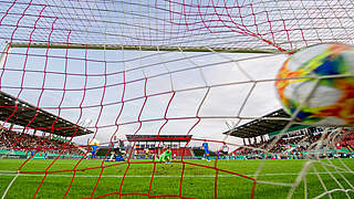 Die neue deutsche U 21 hat ihr erstes Spiel mit 2:0 gegen Griechenland gewonnen. Hier gibt's die Impressionen. © 2019 Getty Images