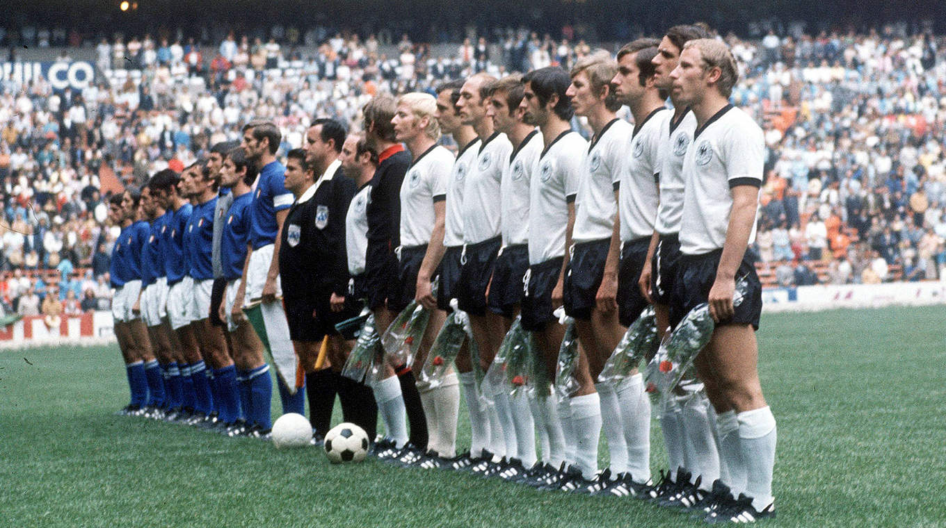 22 Helden in Mexiko-Stadt: WM-Halbfinale Deutschland gegen Italien am 17. Juni 1970 © imago sportfotodienst