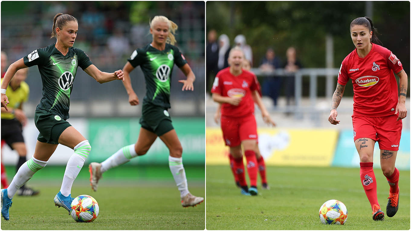 Köln gegen Wolfsburg live bei Eurosport und Magenta Sport DFB
