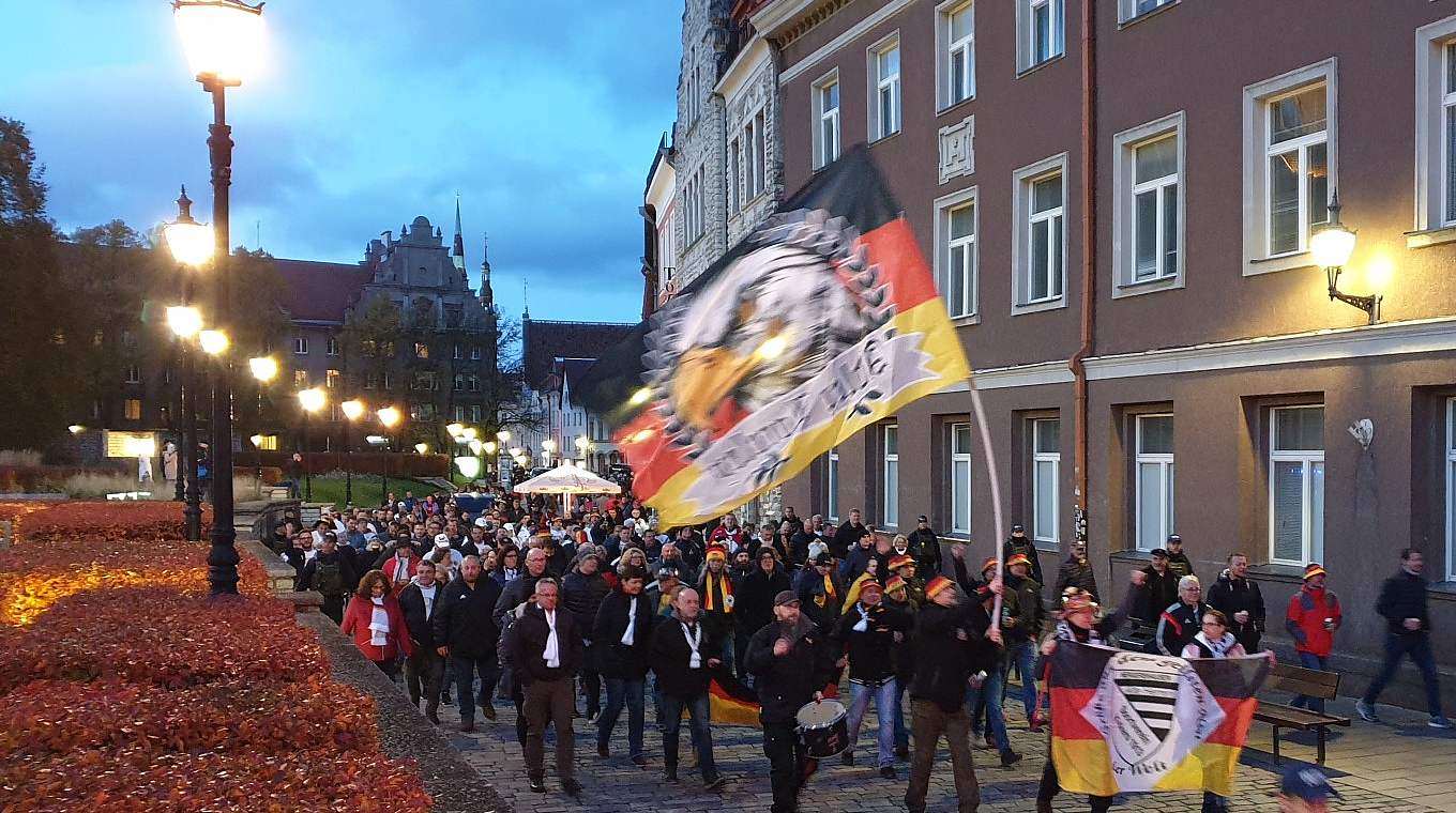 FanWalk in Tallinn DFB Deutscher FußballBund e.V.