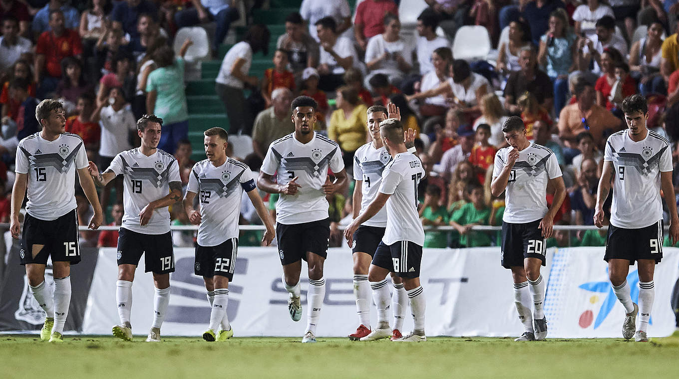 Unentschieden beim aktuellen Europameister: Die U 21 spielt 1:1 gegen Spanien © 2019 Getty Images