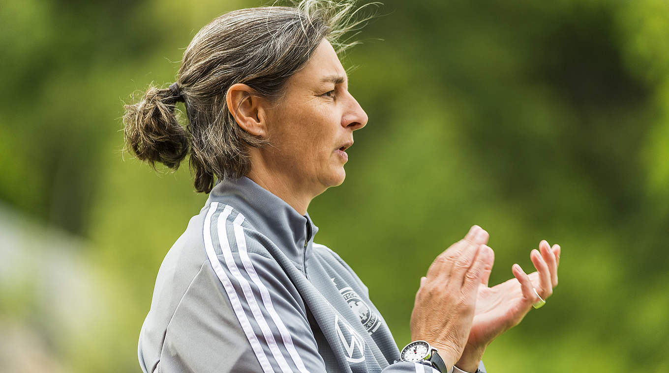 Trainerin Anouschka Bernhard: "Es ist wichtig, dass wir unsere Qualitäten ausspielen" © 2019 Getty Images