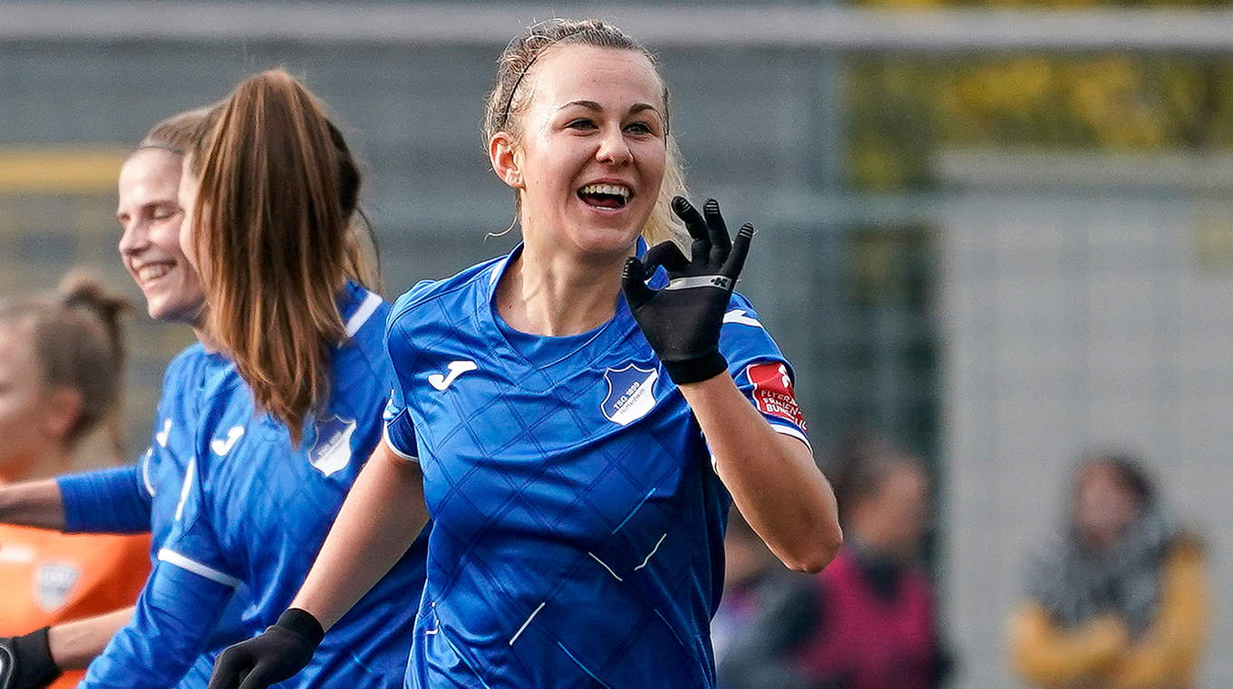 Nationalspielerin Lena Lattwein: "Für mich ist die TSG eine zweite Heimat geworden" © imago images/foto2press